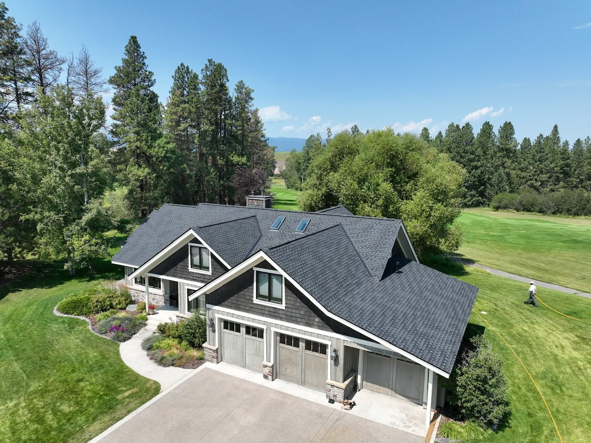 gray asphalt roofing montana